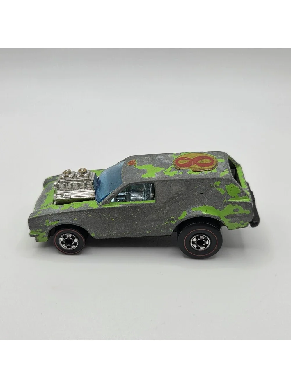 Hot Wheels Redline 1975 Poison Pinto Lime Green Vintage As/Is